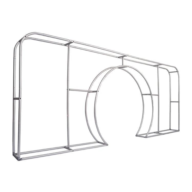 best price exhibition concave series round trade show display 3D backdrop wall