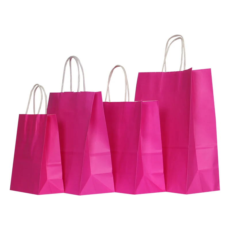 different kind  of kraft paper bags for dessert mini yellow bag