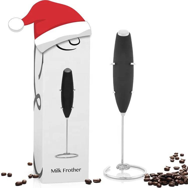 Top Seller 2023New Handheld Automatic Electric Battery hand mixers milk Cappuccino, Latte frother