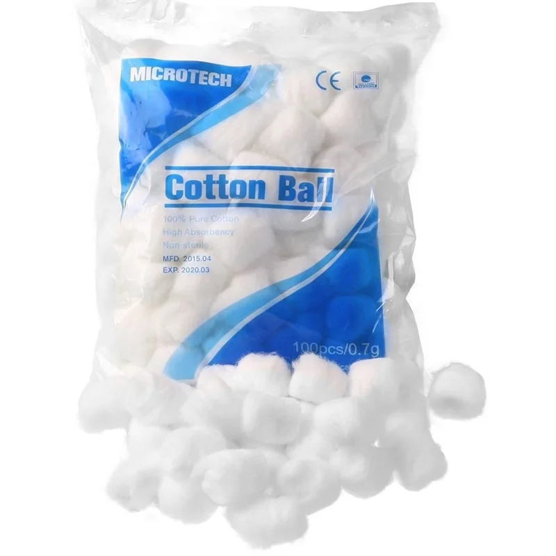 Производитель, прямые продажи, стоматологические медицинские марлевые шарики, хлопковые шарики, оптовая продажа, ватные шарики