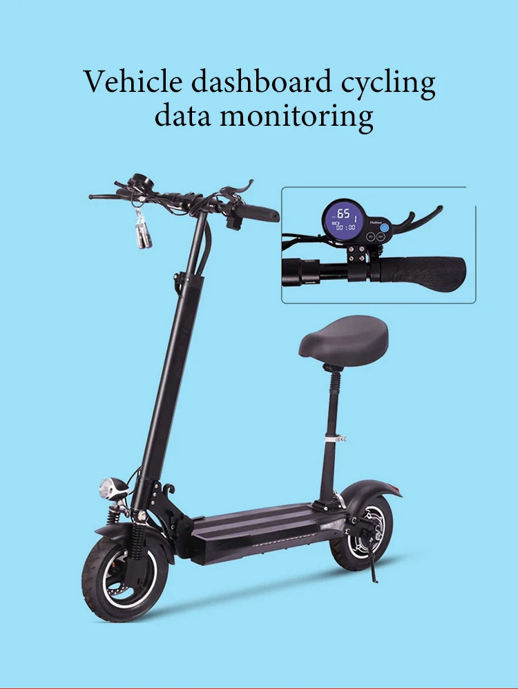 EU/ Warehouse  hot sale long range dual motor off road adults powerful fast electric e mobility kick scooter electrico with sit