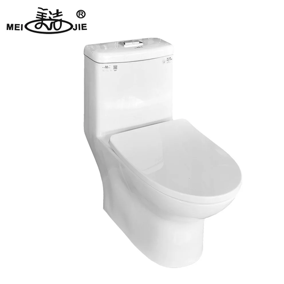 
2020 Hot Sale Sanitary Ware Bathroom Ceramic Wc One Piece Toilet Set Floor Mounted S-Trap Water Closets Professional Toilet 