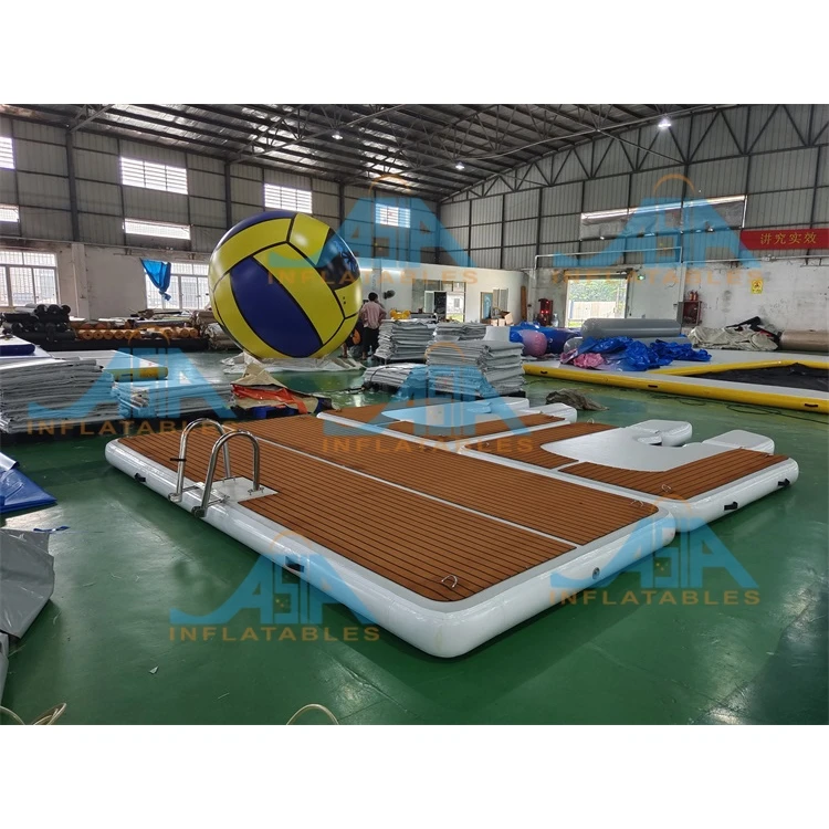 Customized Luxury Foilboard holding docks Pontoon Inflatable Dock Platform Pontoon for JetSk