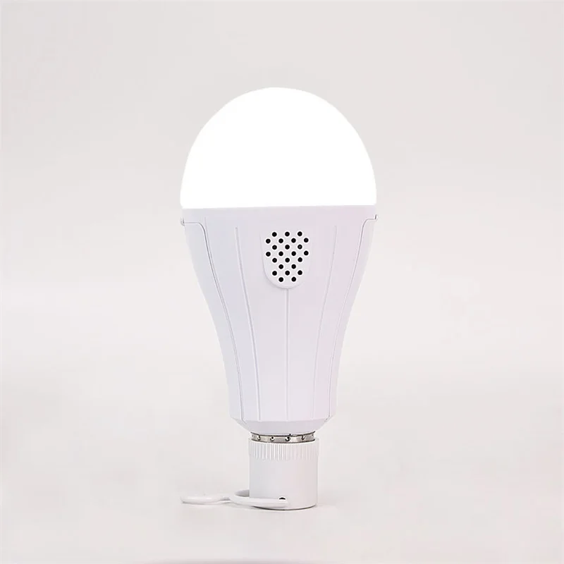 led emergency light bulb double battery detachable household energy-saving high-brightness constant current power failure