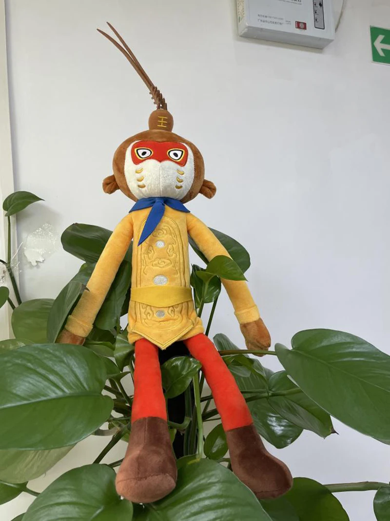 New Design Cute Cartoon Sun Wukong Plush Toy Customized Stuffed Animal Doll Monkey Plush Toys