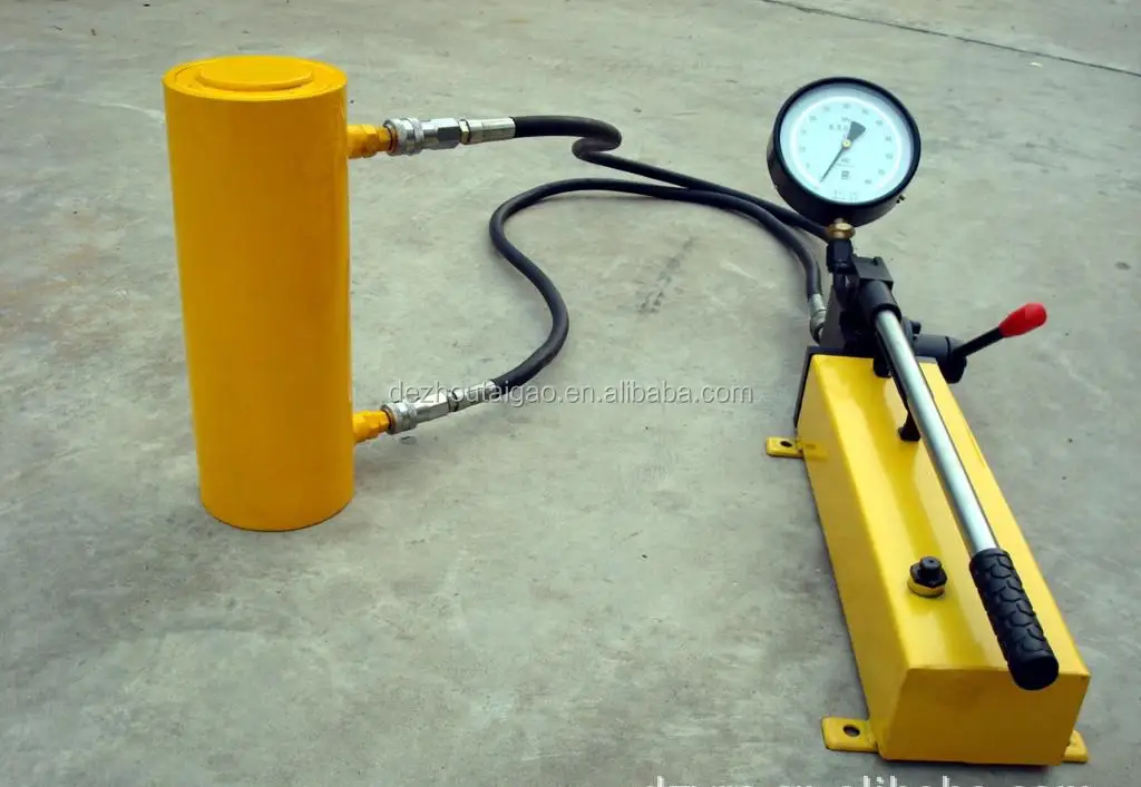 10000PSI High Pressure Pump Hydraulic Cylinder Oil Hand Manual Pumps