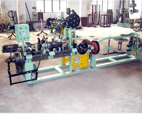 
Straight and reverse twisted barbed wire machine with reliable performance 