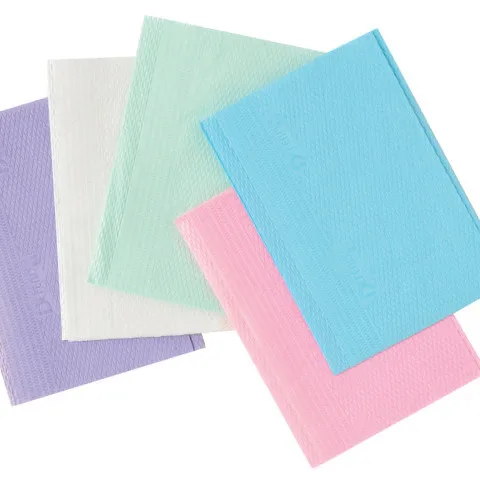 Водонепроницаемые одноразовые стоматологические нагрудники для использования в стоматологии