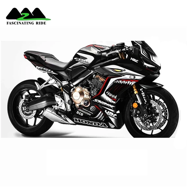 
Customized motorcycle sticker cbr650r Decal factory direct hair high quality film 