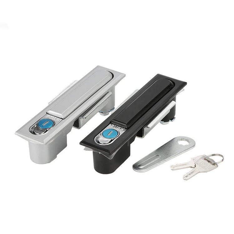 2022 Manufacturers Direct Sale MS818 Compression Power Cabinet Lock Flat Bounce Distribution Box Power Cabinet Lock Zinc Alloy