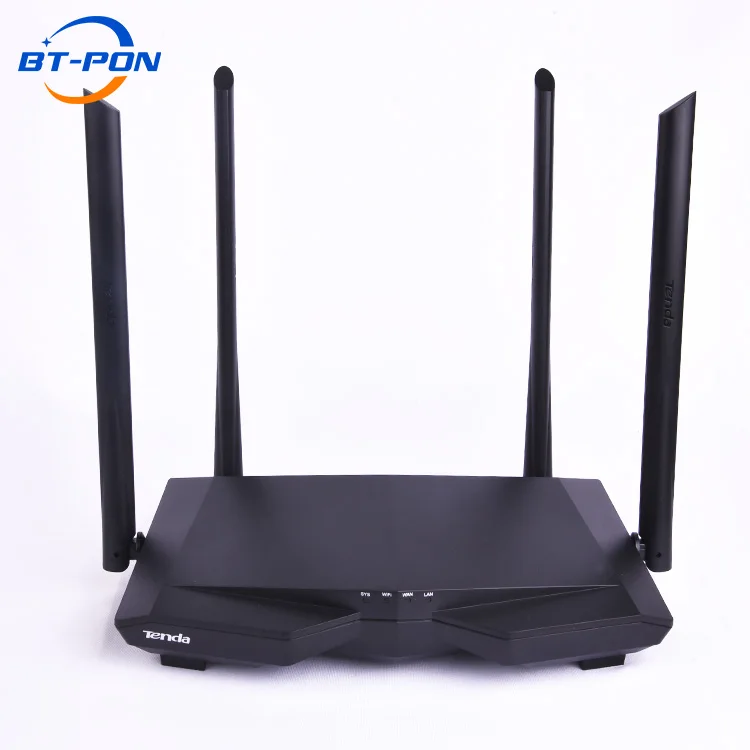 Tenda AC6 1200 Мбит/с ftth МОДЕМ wifi маршрутизатор беспроводной 4g lte с 4 6dbi внешней