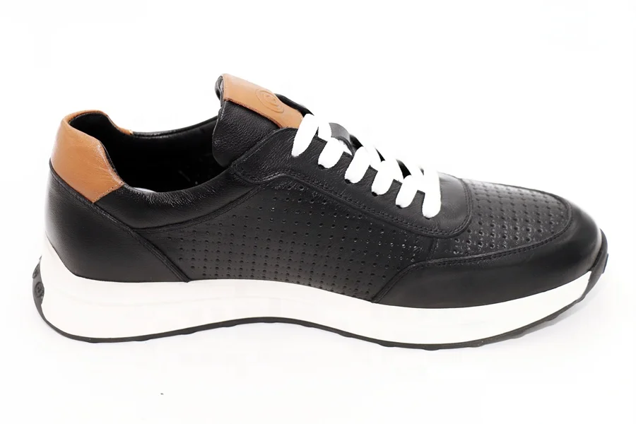LANCI NEW ARRIVALS Genuine Leather new styles custom Skateboarding tennis running casual sport shoes men
