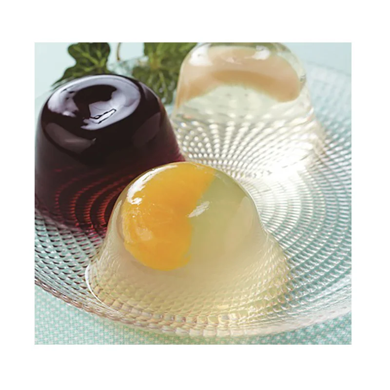 Japanese natural taste cute-designed mixed fruit shape juice jelly pop
