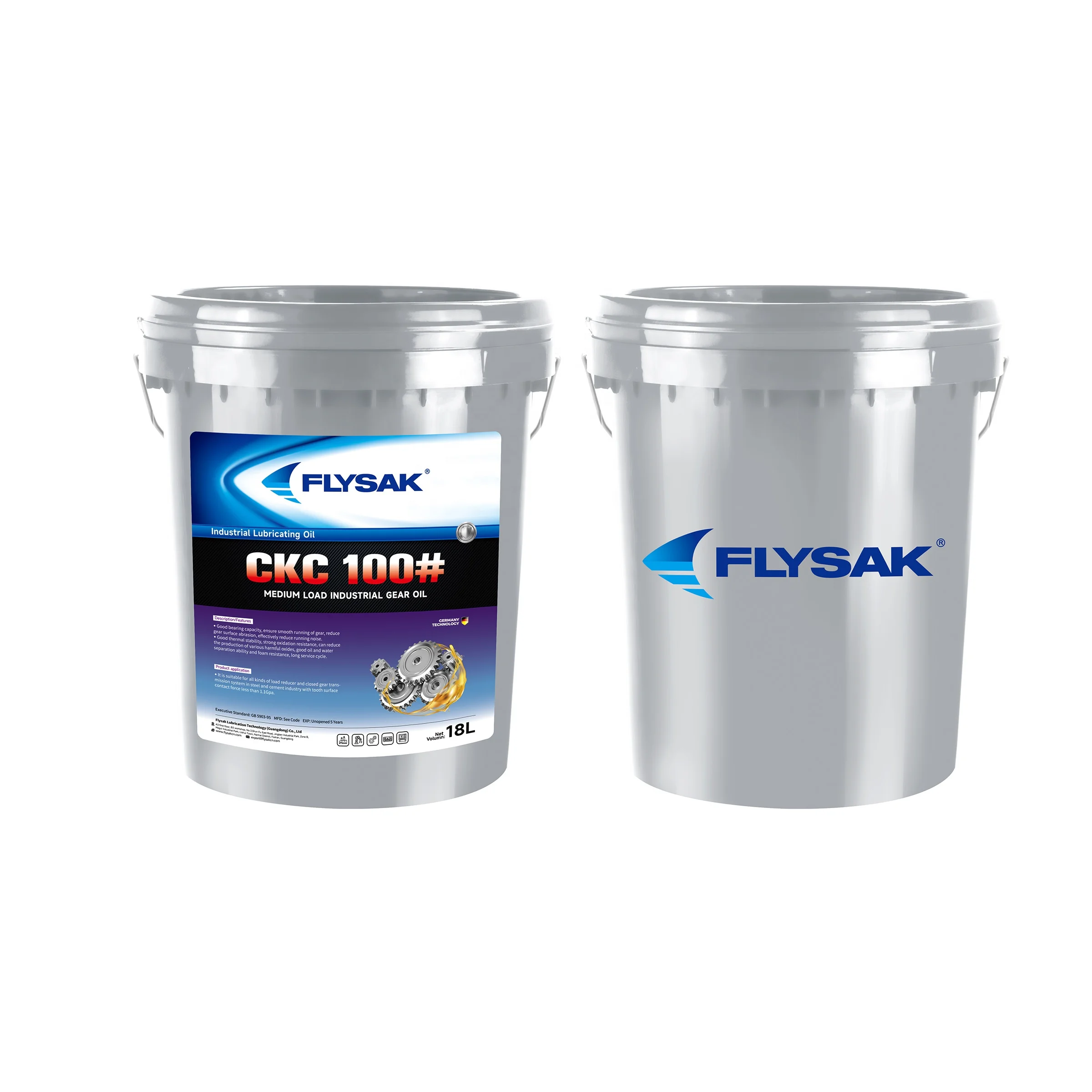 FLYSAK Manufacturer industry gear oil for wholesale L-CKC Medium Load 100#
