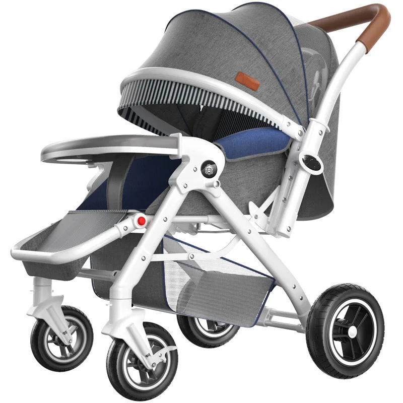 Most Popular compact baby stroller strong iron frame customize brand baby stroller with wheels and chair stroller pram
