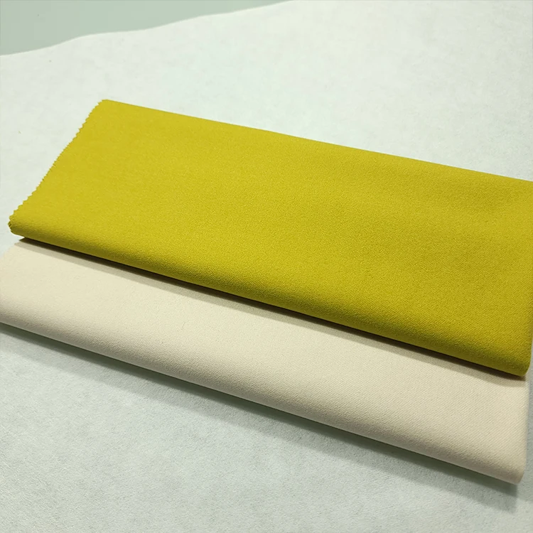 Hot Selling Comfortable Thick Outerwear Wholeselling Spandex Knit Velour Fabric For Garments