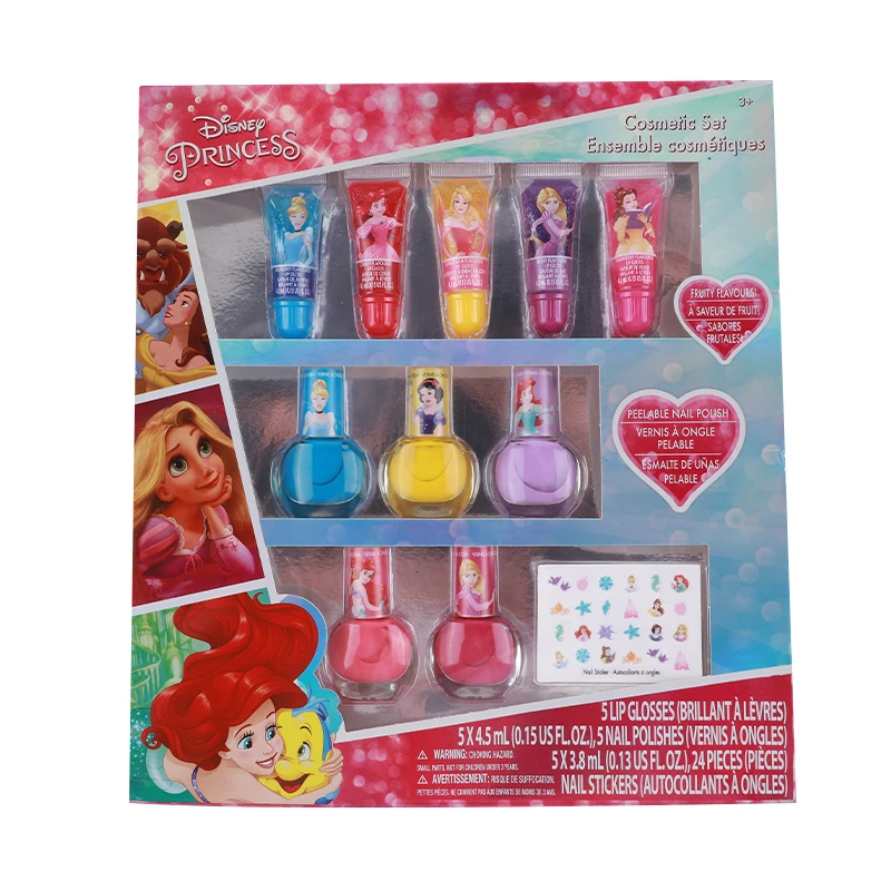 Фирменная торговая марка, детские подарки на день рождения, Рождество, Хэллоуин, Детская косметика, наборы для макияжа все в одном