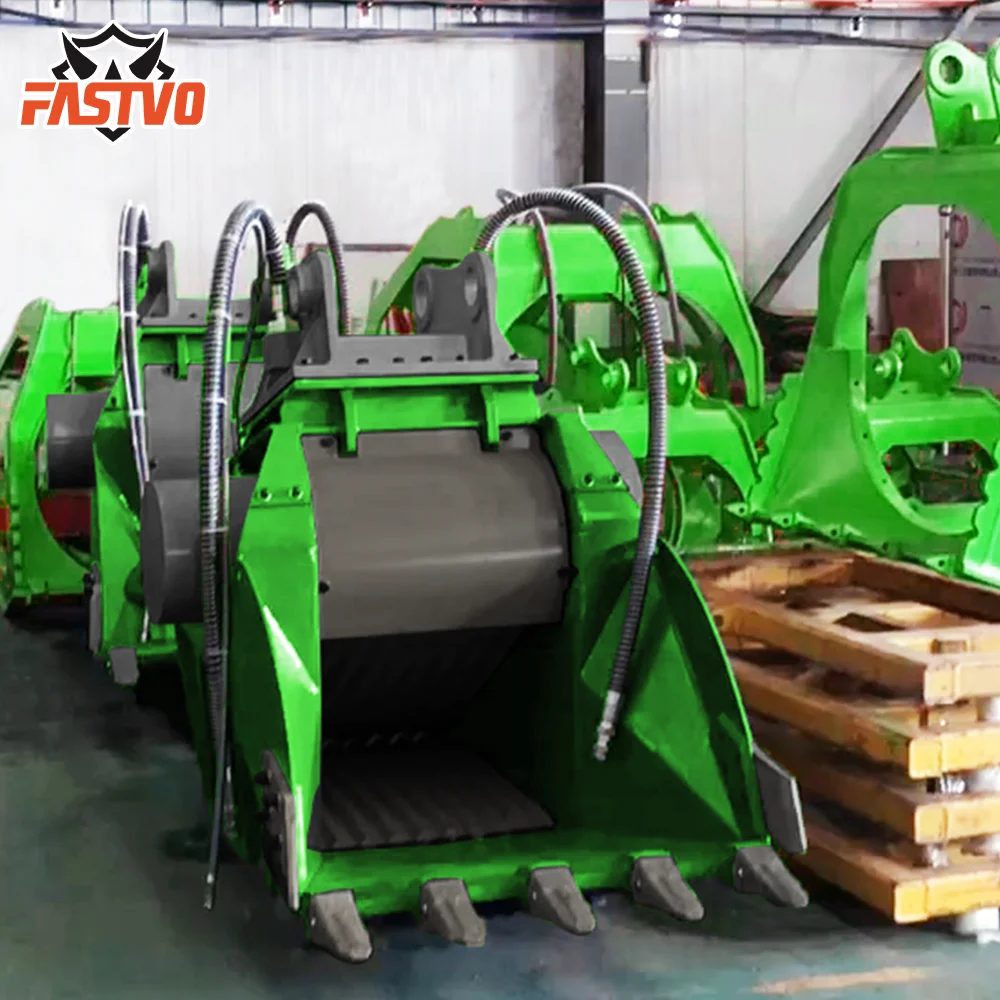 FASTVO  China Made Hot Sale Excavator Bucket Crusher