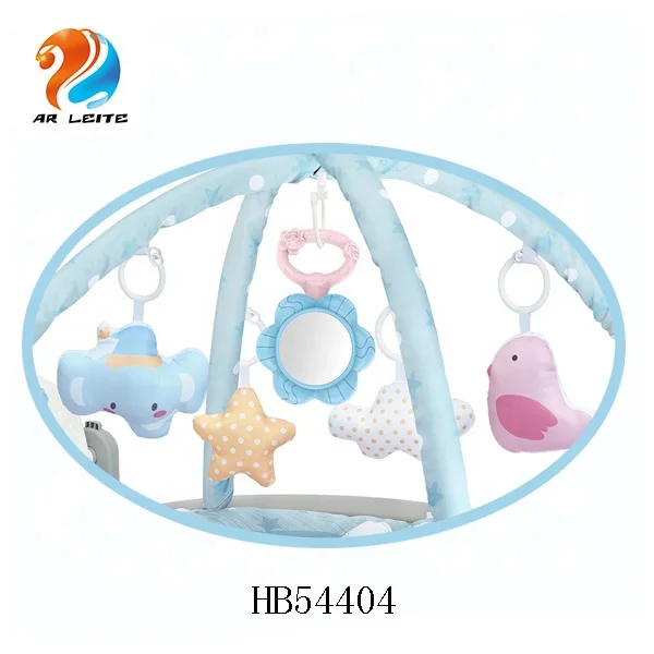 Wholesale Factory Price Round Baby Crawling Activity Gym Play Mat Pedal Piano Musical Fitness Gym Carpet