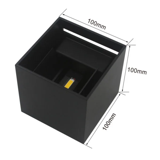 Wall mounted outdoor wall light led up and down 6W Exterior wall lamp waterproof IP65