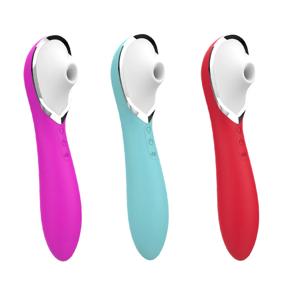 Portable 3 & 8 Suction Vibrator Electronic Mobile Computer USB Rechargeable, G Spot Clitoris Dildo Vibrator with Strong Suction