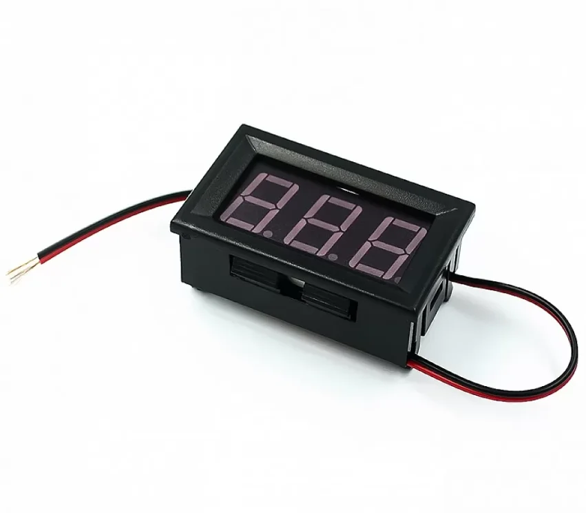 0,56 дюймов DC5V-120V Dc вольтметр Мини цифровой вольтметр для мотоцикла Вольтметр