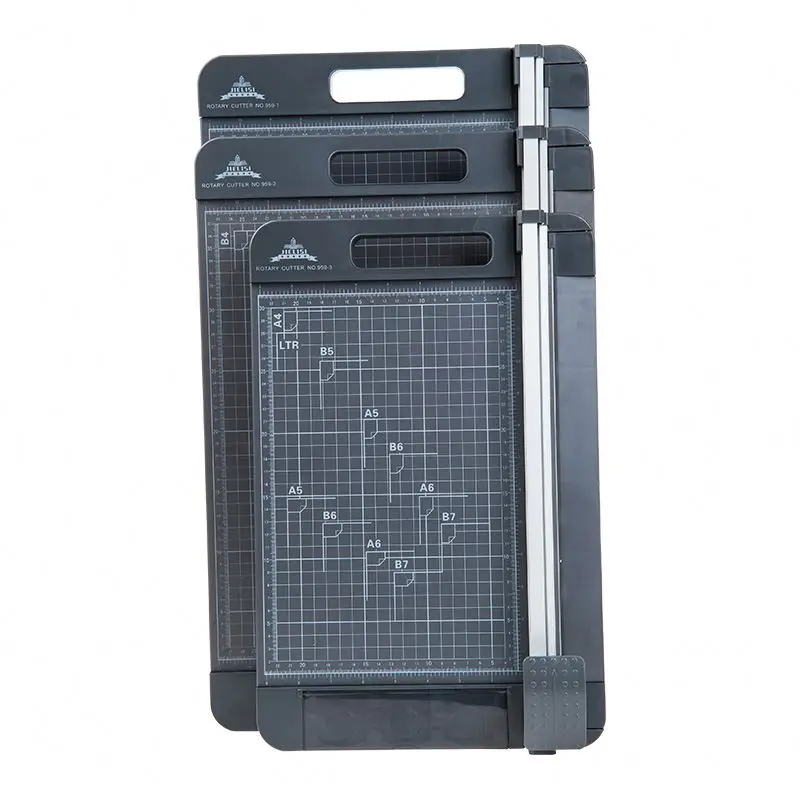 A4 12 Inch 4-In-1 Photo Trimmers And Cutters Craft Paper Cutter Perforated Paper Cutter