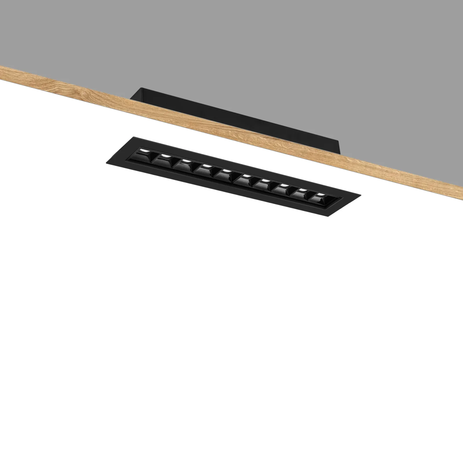 SCON Led Ceiling Lamp Spotlight Linear Light Living Room Without Main Light Embedded Grille Light