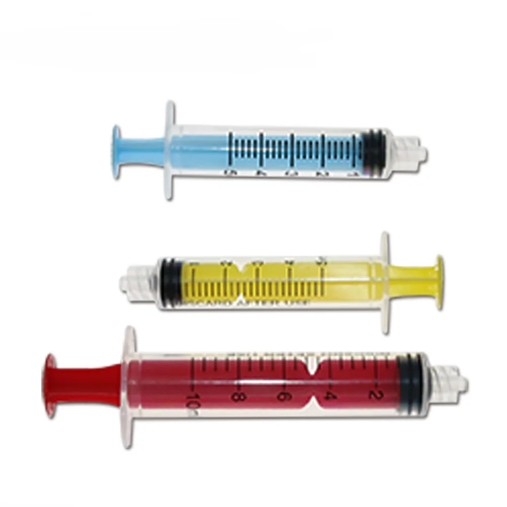 Premium Dental Syringe Disposable Medical Plastic Sterile 10 ml 20ml 30ml 50ml With Needle Curved Tip Caps For Baby Kid Baby OEM