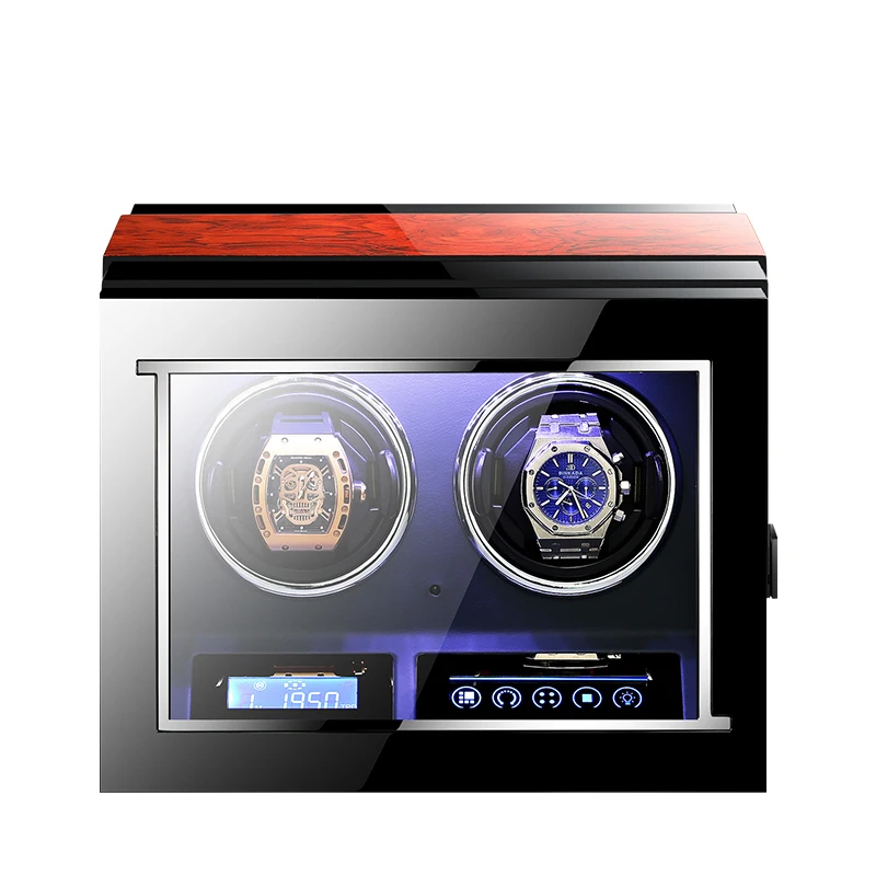 Automatic Watch Winder Piano Lacquer Wooden Watch Winder Box Japanese Motor For Mechanical watch