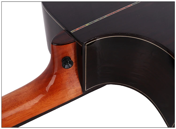 Smiger Solid wood acoustic guitar with pickup Guitar acoustic