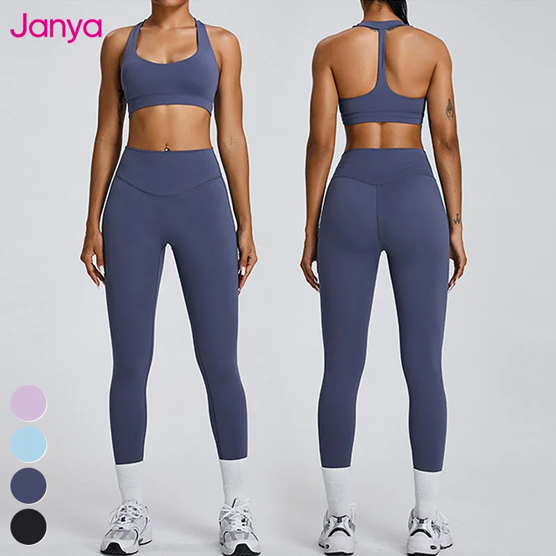 Wholesale Womens Quick Dry Activewear Set Removable Pad Bra High Waist Leggings Workout Suit Yoga Set Gym Fitness Sets For Women