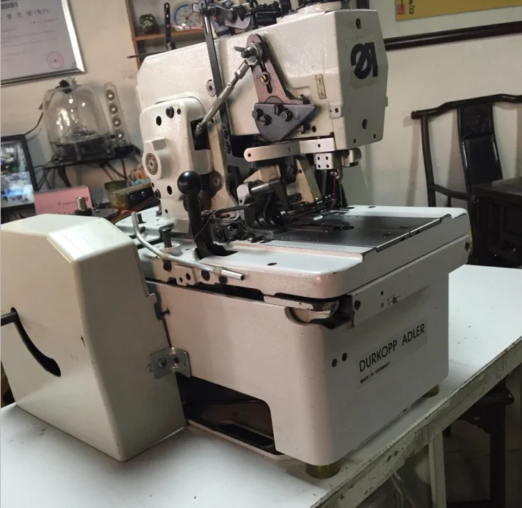 Used Industrial Durkopp Adler 558 Eyelet Button hole Sewing Machine