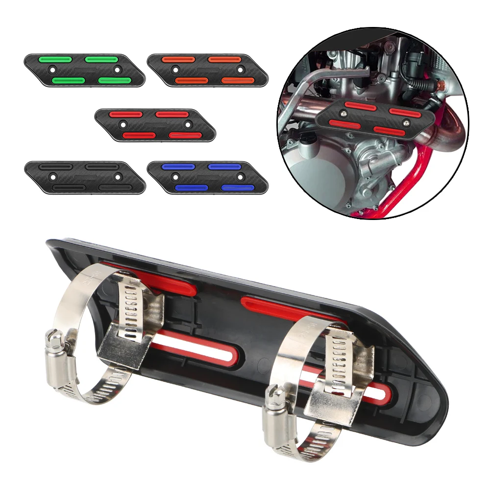 25-51mm Exhaust Heat Protector Shield For KTM EXC EXCF SXF SMR 250 350 450 500 Husqvarna FC FE 250 350 HUSABERG FE for Bate RR