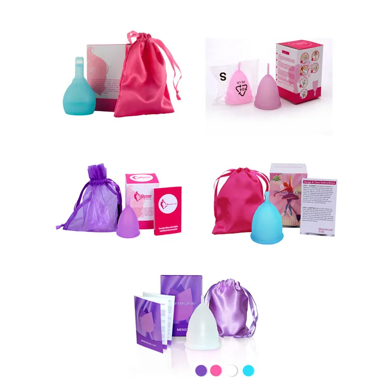 
Reusable Copa Organic Menstrual Cup High Quality Medical Grade Silicone Eco-friendly Menstrual Cup 