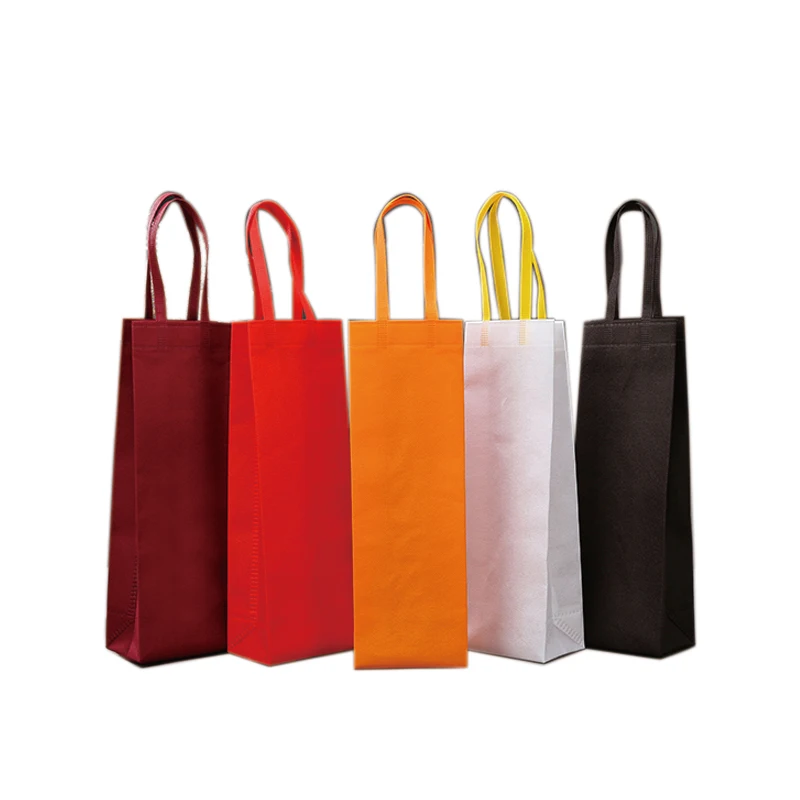 Индивидуальная многоразовая Подарочная Праздничная Сумка-тоут для бутылок, Нетканая сумка для вина