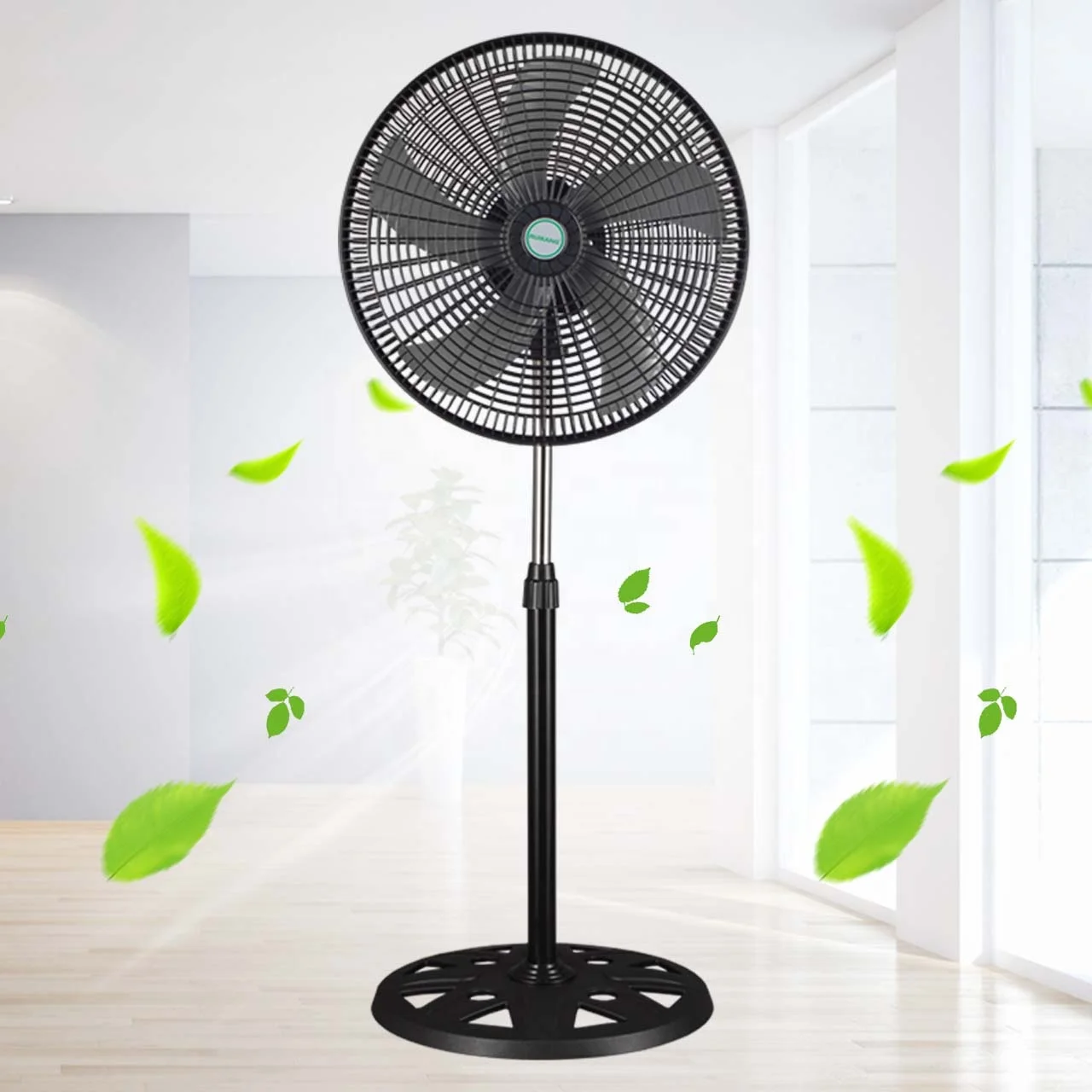 High Performance Modern 5 Blades Colorful 18 Inch Cooling Stand Fan Motor Electric