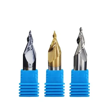 Jinchuan hot sale D12mm Two flutes spiralcnc mini word luminous word processing cutting tools mini milling cutter word end mill