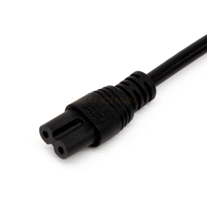 CEE7/16 TO IEC C7  EU universal laptop power adapter charger cord 6ft H03VVH2-F 2x0.75 mm2