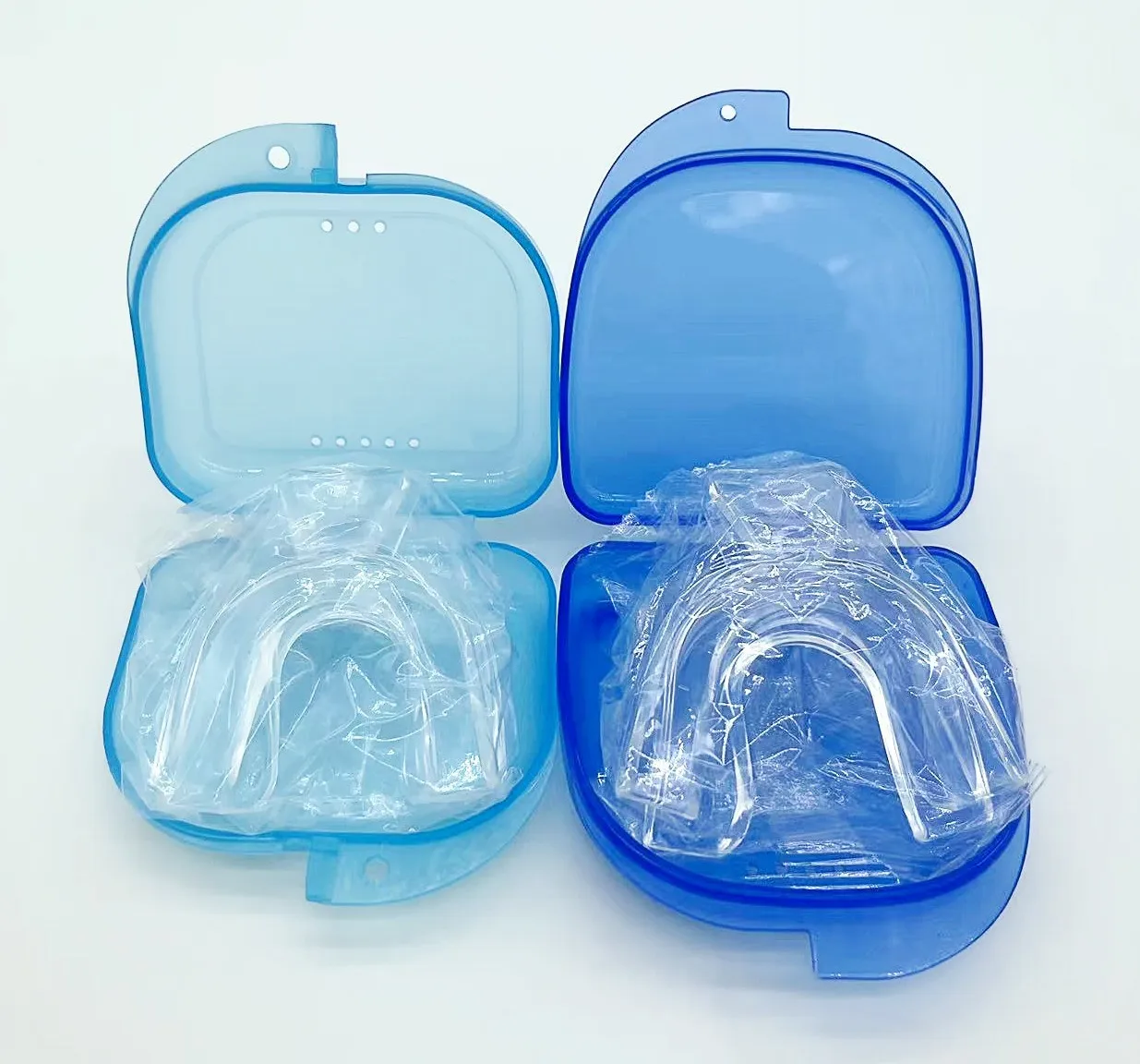 Custom Fit Bruxism Mouthguard Dental Night Guards Teeth Whitening Tray Mouth Piece Mouth Guard for Sleeping Teeth Grinding