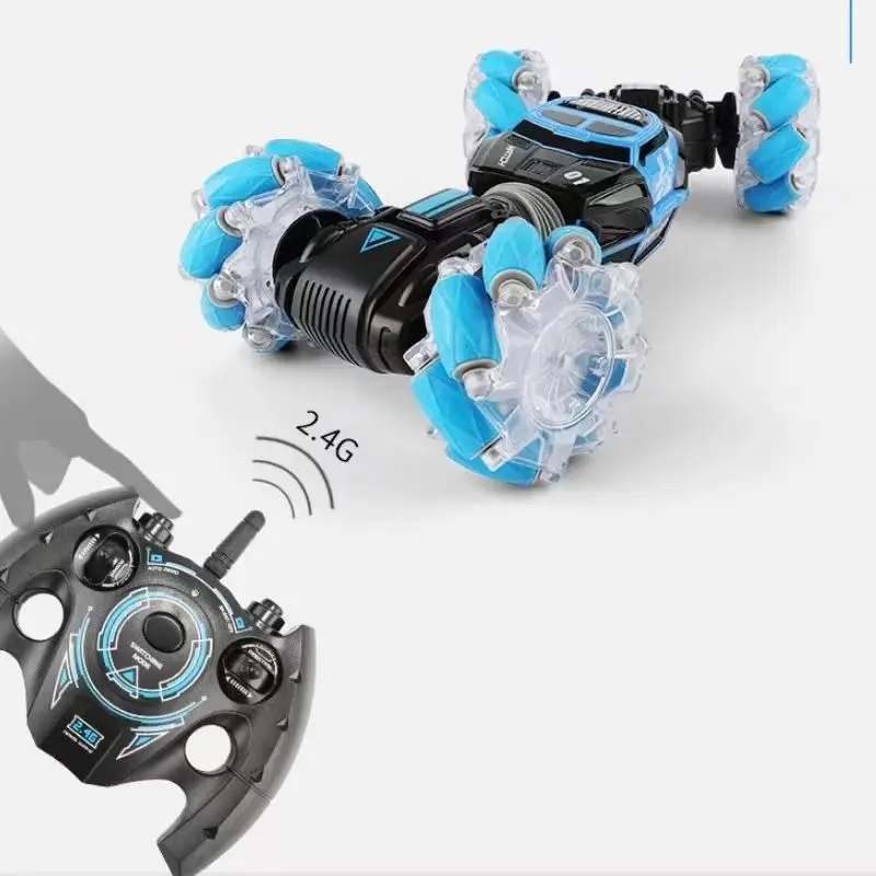 Amazon Best Selling Radio RC Car Stunt Car Toy 2.4GHz Watch Induction Climb Truck 2023