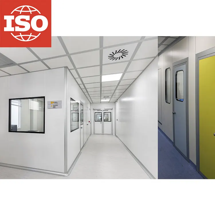 Semiconductor Modular Modular Cleanroom Manufacturers Systems Class A 10K Iso 3 Clean Room