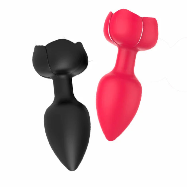 Silicone Wireless Remote Control Luminous Butt Plug Anal Massager for Sensual Exploration and Masturbation