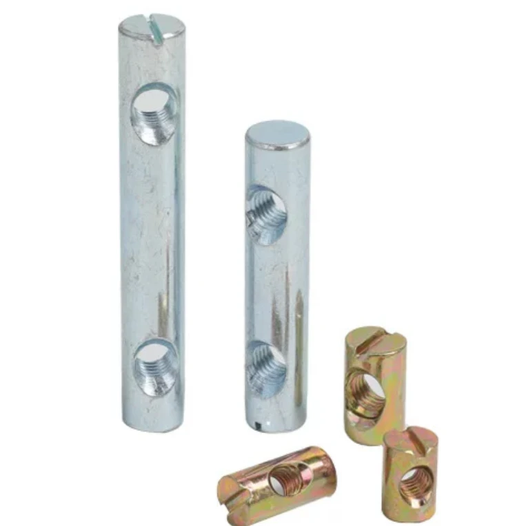 Slotted Double Hole Nut M6 Hammer Nut M8 Furniture Connector Hardware Accessories