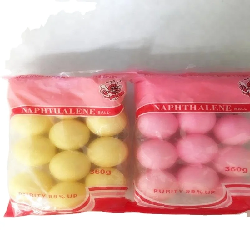 Manufacturer 360g 99% Colored Moth Balls refined naphthalene