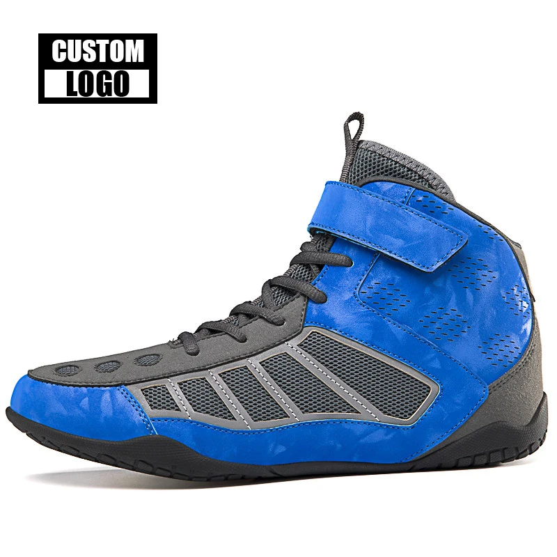 Manufacturer Custom Oem Wholesale Boxing Boots Wrestling Shoes Custom Leather Boxing Shoes For Men