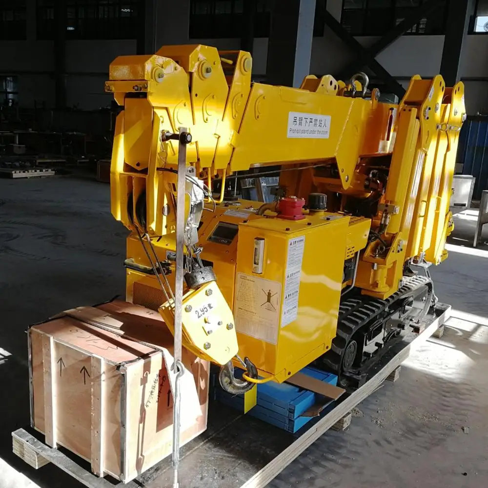 5 тонн подъемный паук гусеничный подъемник Ловец