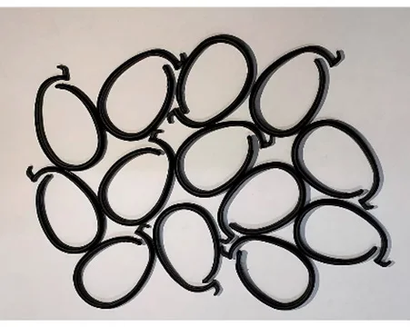 curtains side walls mosquito net mesh plastic loop hooks for gazebo pergola tent