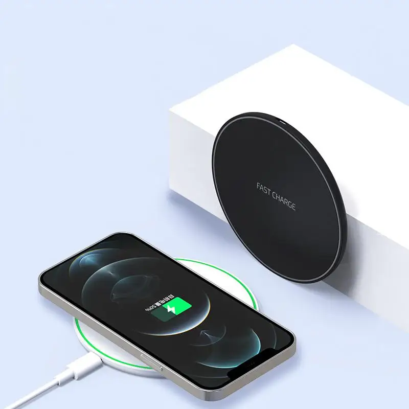 Desktop Wireless Charger,10W Max Wireless Charging Stand, Compatible with iPhone