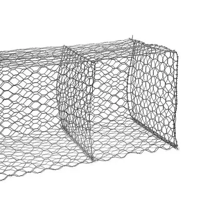 Hot-Dipped Galvanized Hexagonal Iron Wire Mesh Gabion Fence Box